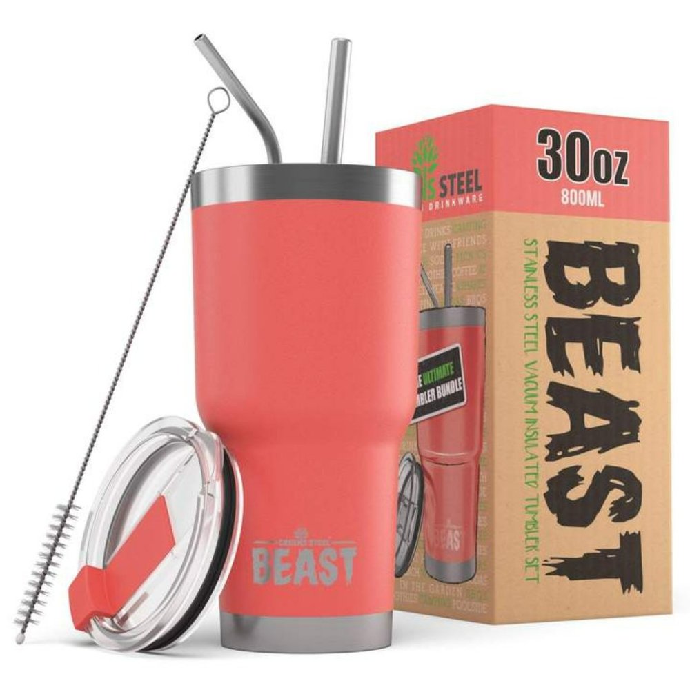 Coral Tumbler 30oz